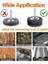 Matkap Ataşmanı ile Uyumlu Tel Tekerlek Fırçası, 2 Inç Temizleme Boyası Pası, 0,0118IN Karbon Çelik Tel, 1/4ın Şaft, 20000RPM 2pcs (Yurt Dışından) 5