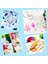 Komik 6 Renk Mürekkep Pedi Damga Dıy Parmak Boyama Zanaat Kart Yapımı Oyuncaklar Çocuklar Için Montessori Çizim Bebek Oyuncakları 0-12 Ay (Yurt Dışından) 3