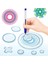 22 Adet Spirograph Kilitli Dişliler Desen Cetveller Çizim Oyuncak Seti Geometrik Çizim Tahtası Araçları Oyuncaklar Çocuklar Için Çocuk (Yurt Dışından) 3