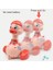 Çocuk Sevimli Basın Atalet Oyuncaklar Komik Karikatür Ördek Kafası 360 Derece Etrafında Dönün Bebek Çocuk Bebek Emekleme Hediyeler Sallayarak Halka Çanları (Yurt Dışından) 4