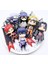 Naruto Gk Aksiyon Figürü Anahtarlık Anime Shippuden Modeli Naruto Uchiha Sasuke Hatake Uzumaki Kakashi Pvc Şekil Oyuncak Bebek Çocuk Hediye (Yurt Dışından) 3