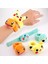 Takara Tomy Kawaii Pokemon Yumuşak Bilezik Aksiyon Figürü Pikachu Peluş Oyuncaklar Dolması Bebek Mini El Cetvel Oyuncaklar Sevimli Model Çocuklar Hediye (Yurt Dışından) 4