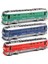 1:87 Simüle Alaşım Tren Lokomotif Modeli Geri Çekin Araç Oyuncak Sesler ve Işıklar ile Dıy Mimari Kum Masa Çocuk Ed (Yurt Dışından) 3