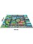 10 Adet Arabalar ve 1 Adet Harita 83*58CM Şehir Park Yolu Yol Haritası Alaşım Oyuncak Model Araba Tırmanma Paspasları Ingilizce Versiyonu Çocuklar Için Hediyeler (Yurt Dışından) 4