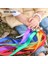 Montessori Tarzı Duyusal Oyuncak Bpa Içermeyen Toksik Olmayan Bebek Şerit Halka Yenidoğan Yukarıya Doğru Renk Tanıma Geliştirir Duyusal Oyuncak (Yurt Dışından) 4