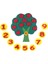 Montessori Matematik Oyuncak Elma Ağaçları Çocuklara Öğretmek Gelişimi Istihbarat Anaokulu Diy Örgü Kumaş Erken Öğrenme Eğitim Oyuncak (Yurt Dışından) 2
