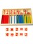 Okul Öncesi Ahşap Matematiksel Zeka Sopa Erken Öğrenme Sayma Oyuncak Çocuklar Yapı Taşları Montessori Matematik Hediye (Yurt Dışından) 1