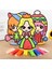 Ahşap Tahta Boyama El Öğretim Anaokulu Manuel Diy Erken Öğrenme Eğitim Oyuncaklar Montessori Öğretim Yardımcıları Matematik Oyuncaklar (Yurt Dışından) 1
