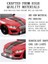 2.4g Drift Rc Araba 4WD Yüksek Hızlı Rc Drift Araba Oyuncak Uzaktan Kumanda Model Araç Araba Rc Araç Oyuncak Işık ve Sprey ile Çocuk Için (Yurt Dışından) 4