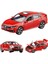 1/32 Honda Civic Type R Çocuk Oyuncak Araba Döküm Minyatür Modeli, Ses ve Işık Koleksiyonunu Açmak Için Arka Kapıyı Çekin (Yurt Dışından) 1