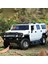 1/32 Hummer H2 Suv Off-Road Oyuncak Araba Jkm Döküm Metal Minyatür Model Ses ve Işık Kapısı Açılabilir (Yurt Dışından) 4