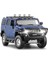 1/32 Hummer H2 Suv Off-Road Oyuncak Araba Jkm Döküm Metal Minyatür Model Ses ve Işık Kapısı Açılabilir (Yurt Dışından) 1
