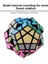 Saytay D-Fantix Shengshou Megaminx Hız Küp 3x3 Dodecahedron Altıgen Bulmaca Oyuncak Siyah ST-0011 (Yurt Dışından) 4