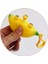 Anksiyete ve Stresi Azaltan Muz Sıkma Squishy Muz Kolye Oyuncaklar, Fidget Oyuncaklar Fasulye Sıkma Anahtarlık Kolye Cep Telefonu Zinciri Bezelye1 (Yurt Dışından) 4