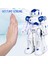 Rc Robot Oyuncak, Çocuk Için Hareket Algılama Uzaktan Kumandalı Robot 3-8 Yıl Doğum Günü Hediyesi Mevcut, Mavi1 (Yurt Dışından) 3