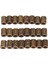 Hao Kan 24 Pcs Saç Sakal Boncuk Vintage Büyük Delik Dreadlocks Tüp Erkekler Kadınlar Için Dekorasyon 10X13MM (Yurt Dışından) 2