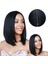 Peruk Başlık Kadın Isıya Dayanıklı Sentetik Orta Uzunlukta Düz Saç Peruk (Yurt Dışından) 3