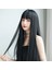 Peruk Kadın Siyah Uzun Saç Yumuşak Kız Gerçekçi Peruk Japonya Internet Ünlü (Yurt Dışından) 3