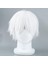 Cosplay Karakterleri Için Erkek Beyaz Peruk Düz Kısa Sentetik Peruklar (Yurt Dışından) 1
