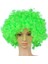 Çocuk Yetişkin Siyah Afro Peruk Hayranları Komik Çünkü Peruk Retro Disko Kıvırcık Saç Sahne (Yurt Dışından) 3