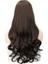1722 Qi Bangs Kahverengi Uzun Kıvırcık Saç Büyük Dalga Kimyasal Fiber Peruk 65CM220G Peruk Kadın Üreticileri Renk Yapabilir (Yurt Dışından) 5