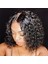 Moda Peruk Kafa Kapağı Küçük Hacimli Afro Peruk Siyah Kısa Kabarık Sentetik Peruk (Yurt Dışından) 4