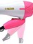 Nova Kadın ve Erkek Katlanabilir Saç Kurutma Makinesi 1000W Pembe Renk (Yurt Dışından) 3