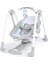 Ingenuity Convertme 2'si 1 Arada Kompakt Taşınabilir Bebek Salıncağı ve Bebek Koltuğu, Akülü Titreş 1