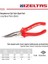 Izeltaş 180 mm Kargaburun Eğri Uçlu Opak Seri 3225 13 2180 2