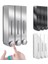 Gri TEK-420ML Sabunluk Duvara Monte Manuel Duş Sabunluk Duş Jeli Duvar Deterjan Dağıtıcı Banyo El Dropship (Yurt Dışından) 2