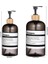 250ML Şişe-Siyah-Büyük Kapasiteli Şampuan Kremi Vücut Yıkama Dispenseri Bambu Pompa Ile Boş Dolum Sabun Şişesi Banyo Duş Dispenseri (Yurt Dışından) 4