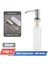 Type4 Gümüş Mutfak Lavabo Sabunluk Dahili Tasarım 500 ml Sıvı Sabun Şişesi Paslanmaz Çelik Kafa El Basın Dispenser Şişesi (Yurt Dışından) 1