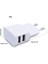 Duvar Şarj Cihazı 5 V/2A 2-Port USB Duvar Şarj Cihazı Ev Seyahat Fişi Güç Ac Adaptörü Çoğu Cep Telefonu Için Hızlı Şarj Blok Küp (Yurt Dışından) 4