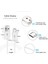 Samsung Galaxy S3 S4 S6 S7 Kenar Not 4 5 J2 J3 J5 J7 2016 2017 Şarj Seyahat Adaptörü Ab Abd 1 M USB Kablosu Xiaomi Için Şarj (Yurt Dışından) 5