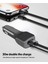 Tip-C Şarj Cihazı Araba Için Android Için Hızlı Hızlı Şarj Kablosu ile iphone Için USB Araç Telefonu Şarj Cihazı Samsung Xiaomi Redmi Not 7 (Yurt Dışından) 2