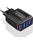 Aydınlık 3.1A 4usb Cep Telefonu Şarj Cihazı Seyahat Adaptörü LED Kafa Ab Tak (Yurt Dışından) 1