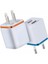 2.1A Ab/abd Plug Evrensel Hızlı Şarj Çift USB Şarj Aleti Adaptörü Ev Seyahat Duvar Şarj Cihazı Huawei Xiaomi Ev Aksesuarları (Yurt Dışından) 1