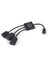 Mikro USB Hub Otg Konektörü Ayırıcı Güç Şarj Kablosu Veri Kablosu (Yurt Dışından) 1