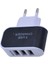 Üçlü USB Bağlantı Noktası Ev Seyahat Şarj Cihazı Adaptörü Akıllı Şarj Kafası (Yurt Dışından) 2
