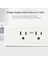 Çıkışlı Şerit 4 USB 5V 3A Bağlantı Noktası 1250W 10A 5 Ayak Uzatma Kablosu Aşırı Gerilim Koruyucu Ev Ofis Için-Abd Tak (Yurt Dışından) 3
