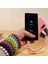 Saf Renk Boncuk Bilezik Mikro USB Kablosu Tip C Veri Senkronizasyon Şarj Kablosu iPhone Samsung Huawei Android Cep Telefonu Şarj Cihazı (Yurt Dışından) 1
