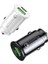48W Çift USB Pd Araç Şarj Cihazı Qc 3.0 Mini Telefon Şarj Cihazı iPhone 12 Pro Max Xiaomi Samsung Çift USB Tip-C Şarj Cihazı (Yurt Dışından) 1
