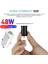 48W Çift USB Pd Araç Şarj Cihazı Qc 3.0 Mini Telefon Şarj Cihazı iPhone 12 Pro Max Xiaomi Samsung Çift USB Tip-C Şarj Cihazı (Yurt Dışından) 5