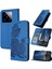 Xiaomi 14 Pro Flip Folio Kitap Için Kılıf Kart Yuvası Standı ile Kickstand Pu (Yurt Dışından) 1