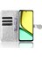 Realme C67 4g Deri Cüzdan Kapak Manyetik Toka Geometrik Için Kılıf (Yurt Dışından) 5