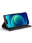 Kart ile IPhone 14 Deri Folio Flip Case Tam Koruma (Yurt Dışından) 3