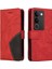 Vıvo V29 5g Pu Deri Flip Folio Kılıf Için Kılıf ile Iki Renkli Dikiş (Yurt Dışından) 1