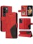 Vıvo V29 5g Pu Deri Flip Folio Kılıf Için Kılıf ile Iki Renkli Dikiş (Yurt Dışından) 4