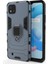 Realme C20 Kickstand Darbeye Kapak Için Kılıf 360 &deg; Dönen Halka Askeri (Yurt Dışından) 1