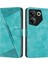 Tecno Camon 20 Pro 5g Için Kılıf Darbeye Kapak Kapak Pu Deri Tam (Yurt Dışından) 1
